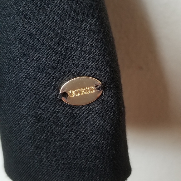 NEW Guess peplum feminine sleeveless top lace - Picture 4 of 8